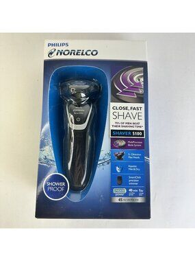 Philips Norelco Shaver 5100 Wet & Dry Cordless Electric Razor